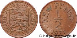 GUERNESEY 1/2 New Penny 1971 Londres