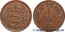 GUERNSEY 1/2 New Penny 1971 Londres