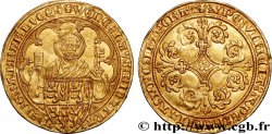 BRABANT - DUCHÉ DE BRABANT - JEANNE ET WENCESLAS Pieter d or ou gouden peter ou piètre d or s.m. Louvain EBC 