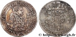 ALLEMAGNE - DUCHÉ DE SAXE ÉLECTORALE - LIGNE ALBERTINE - JEAN GEORGES Ier Thaler 1629 Dresde TTB+ 
