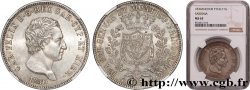 ITALIE - ROYAUME DE SARDAIGNE - CHARLES-FÉLIX 5 Lire  1830 Gênes SPL63 NGC