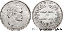 DENMARK 2 Kroner 25e anniversaire de règne du roi Christian IX  1888 Copenhague
