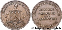 NEW ZEALAND 1 Penny Token Kirkcaldie & Stains n.d. Wellington