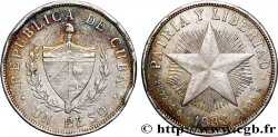 CUBA 1 Peso 1933 