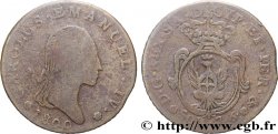 ITALY - KINGDOM OF SARDINIA 7 Soldi 6 Denari Charles-Emmanuel IV 1800 Turin