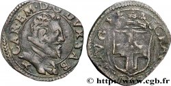 SAVOY - DUCHY OF SAVOY - CHARLES-EMMANUEL I Fort de 8 sols (forte da 8 soldo con il busto) 1595 Chambéry