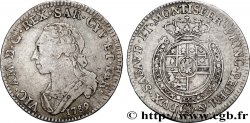 ITALY - KINGDOM OF SARDINIA - VICTOR-AMEDEE III 1/4 Scudo 1789 Turin