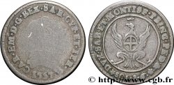 SAVOY - DUCHY OF SAVOY - CHARLES-EMMANUEL III 2 sols de demi (soldi 2.6) 1757
 Turin
