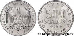 GERMANY 500 Mark aigle 1923 Karlsruhe