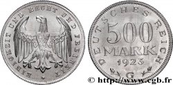 ALLEMAGNE 500 Mark aigle 1923 Karlsruhe