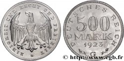 ALEMANIA 500 Mark aigle 1923 Karlsruhe