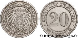 GERMANY 20 Pfennig 1890 Berlin