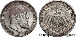 ALLEMAGNE - WURTEMBERG 3 Mark Guillaume II 1912 Stuttgart