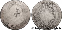 ITALY - KINGDOM OF SARDINIA - CHARLES EMMANUEL III 1/2 Scudo  1756 Turin