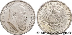 ALLEMAGNE - BAVIÈRE 3 Mark régent Léopold  1911 Munich 