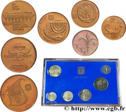 ISRAËL Série 6 Monnaies 1988 