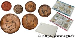 STATI UNITI D&nbsp;AMERICA Série 2 x 6 monnaies - Uncirculated  Coin 1975-1976 Philadelphie + Denver FDC 