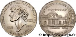 ESTADOS UNIDOS DE AMÉRICA 1 Dollar Jefferson 1993 Philadelphie