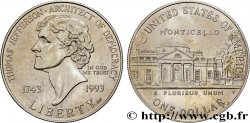 UNITED STATES OF AMERICA 1 Dollar Jefferson 1993 Philadelphie