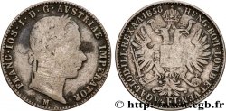 AUTRICHE 1/4 Florin François-Joseph 1858 Milan