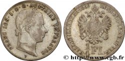 AUTRICHE 1/4 Florin François-Joseph 1859 Venise