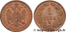 ITALIE - LOMBARDIE-VENITIE 1 Kreuzer Lombardie aigle 1858 Milan - M