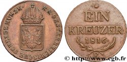 AUTRICHE 1 Kreuzer emblème 1816 Karlsburg