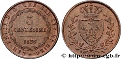 ITALIE - ROYAUME DE SARDAIGNE 3 Centesimi 1826 Turin