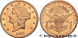 STATI UNITI D AMERICA 20 Dollars  Liberty  1890 Carson City q.SPL 