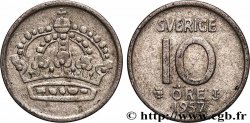SUÈDE 10 Ore 1957 Stockholm