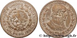 MÉXICO 1 Peso Jose Morelos y Pavon 1960 Mexico BC+ 