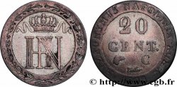 DEUTSCHLAND - KöNIGREICH WESTPHALEN 20 Centimes 1808 Cassel