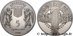 UKRAINE 5 Hryven Baptême de la Rus 2000 
