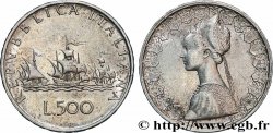 ITALIE 500 Lire “caravelles” / dame du style de la renaissance 1959 Rome
