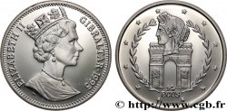 GIBRALTAR 14 Ecus Proof Elisabeth II / Arc de Triomphe et tête de Cérès 1995 Pobjoy Mint