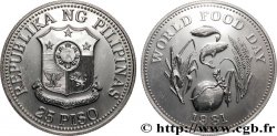 PHILIPPINES 25 Piso Journée Mondiale de l’alimentation 1981 Franklin Mint