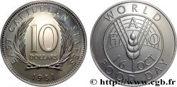ÉTATS DE LA CARAÏBE ORIENTALE 10 Dollars FAO Journée Mondiale de l’Alimentation 1981 