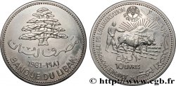 LIBAN 10 Livres 1981 Paris