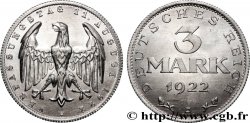 GERMANY 3 Mark Jour de la Constitution 1922 Berlin