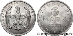 GERMANY 3 Mark Jour de la Constitution 1922 Berlin