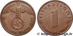 GERMANY 1 Reichspfennig aigle et swastika 1937 Munich