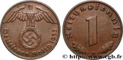 ALLEMAGNE 1 Reichspfennig aigle et swastika 1937 Munich