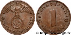 GERMANY 1 Reichspfennig aigle et swastika 1937 Muldenhütten