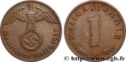DEUTSCHLAND 1 Reichspfennig aigle et swastika 1937 Stuttgart