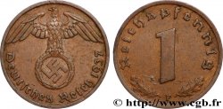 ALLEMAGNE 1 Reichspfennig aigle et swastika 1937 Stuttgart