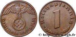 ALLEMAGNE 1 Reichspfennig aigle et swastika 1939 Munich