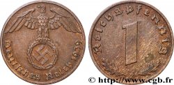 ALLEMAGNE 1 Reichspfennig aigle et swastika 1939 Stuttgart