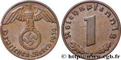 ALLEMAGNE 1 Reichspfennig aigle et swastika 1939 Stuttgart