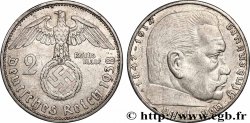 ALEMANIA 2 Reichsmark Paul von Hindenburg 1938 Berlin