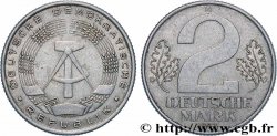 ALLEMAGNE RÉPUBLIQUE DÉMOCRATIQUE 2 Mark emblème de la RDA 1957 Berlin